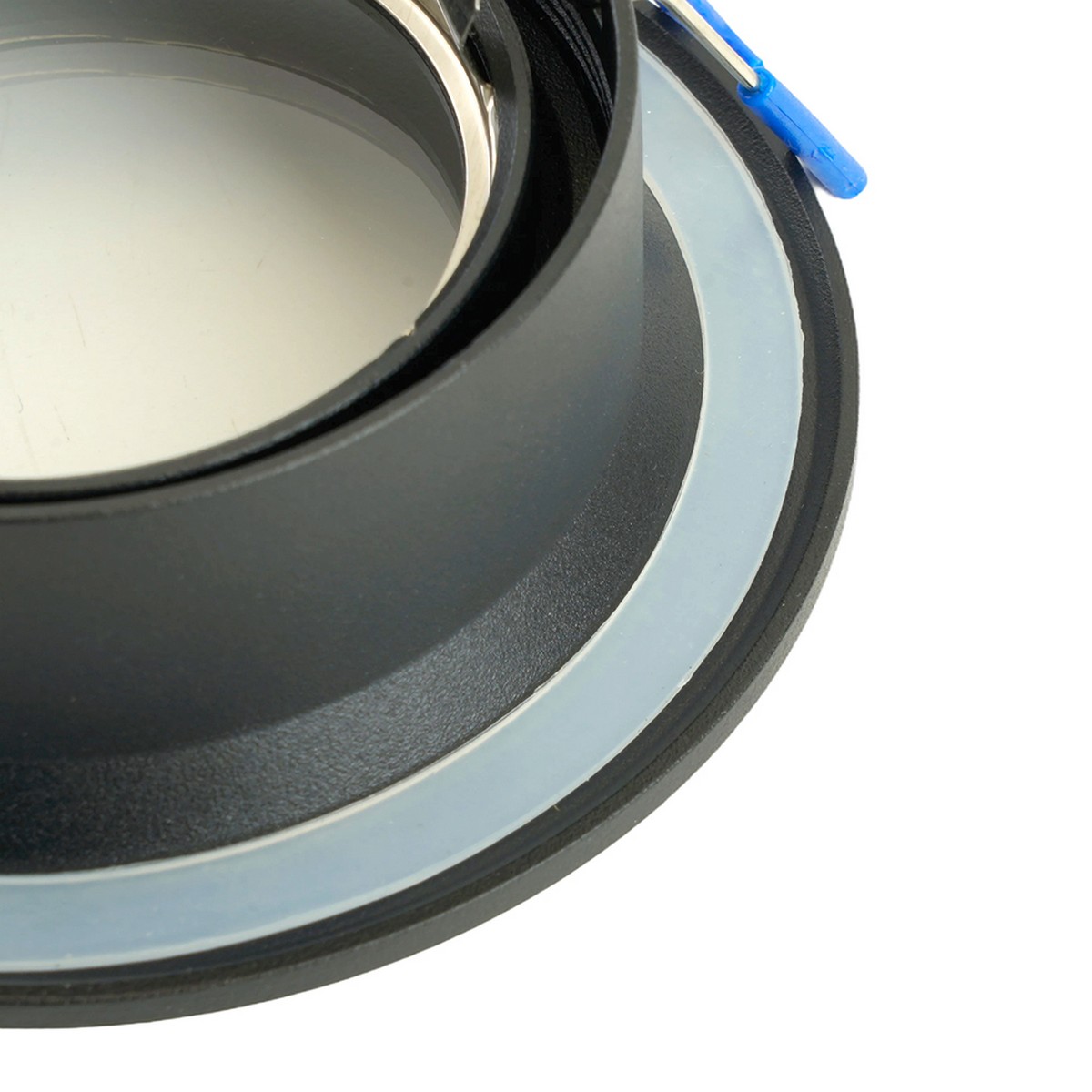 Встраиваемые светодиодные светильники Светильник встраиваемый Feron DL3301 потолочный MR16 G5.3 черный 48755 