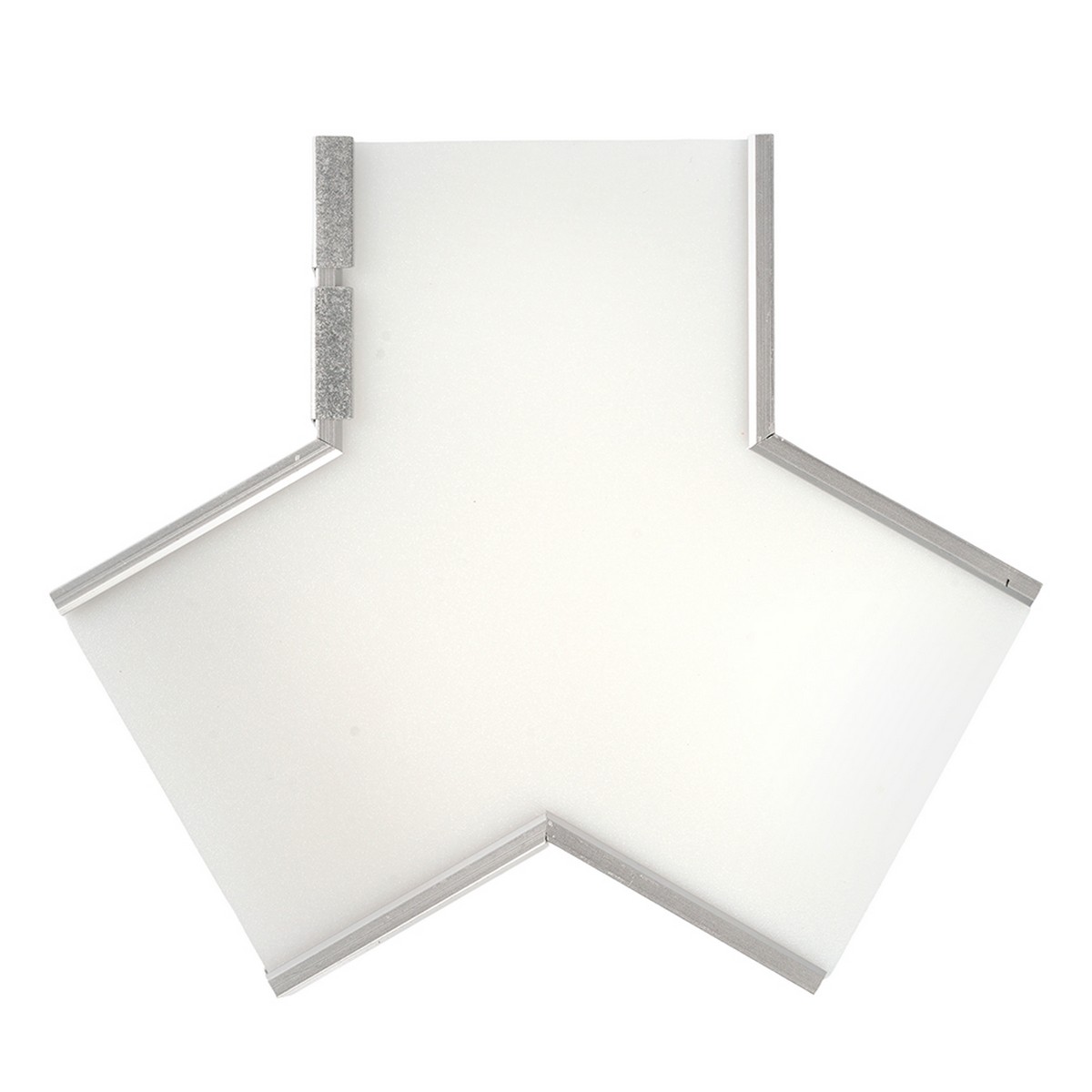 Линейные светодиодные светильники Светильник коннектор Feron AL4036Y 5W 3000К-4000К-6400K Y-образный серебро RetailRay 51873 