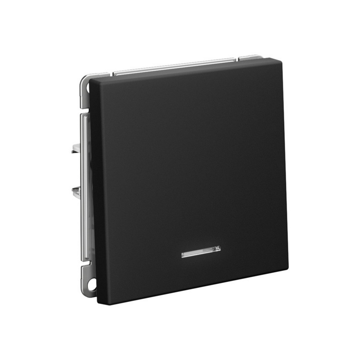 ArtGallery Карбон Выключатель Systeme Electric ArtGallery Карбон 1-клавишный с подсветкой  GAL001013