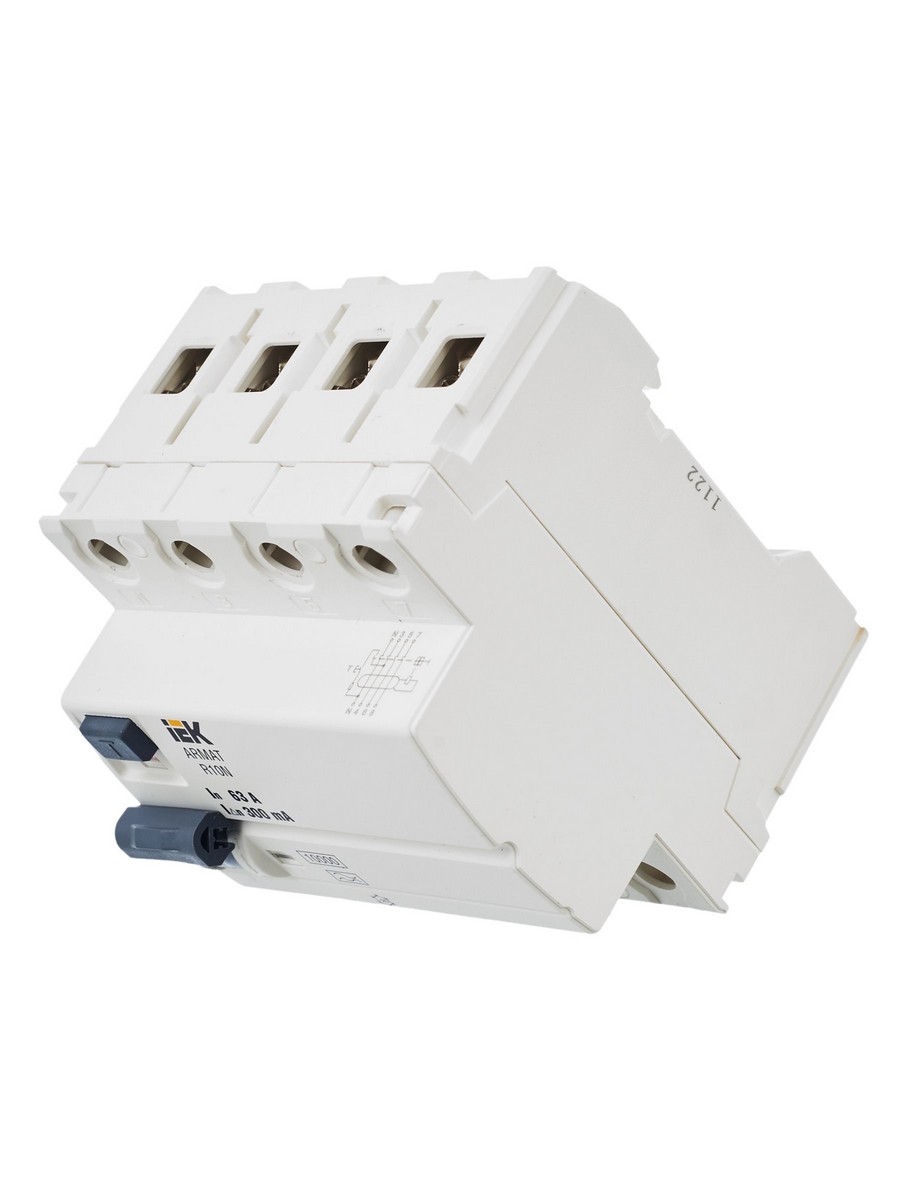 IEK ВДТ УЗО IEK ARMAT R10N 4P 63А 300мА тип A AR-R10N-4-063A300 