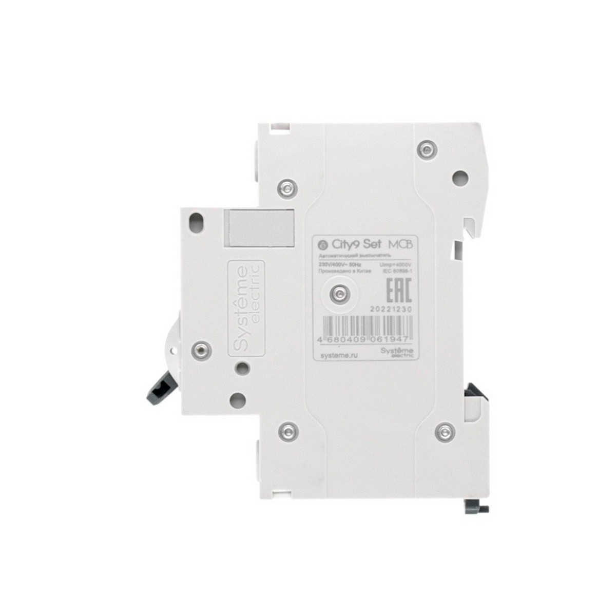 1 полюсные (однополюсные) Автоматический выключатель SE City9 Set (АВ) С 10А 1P 4.5kA 230В C9F34110 