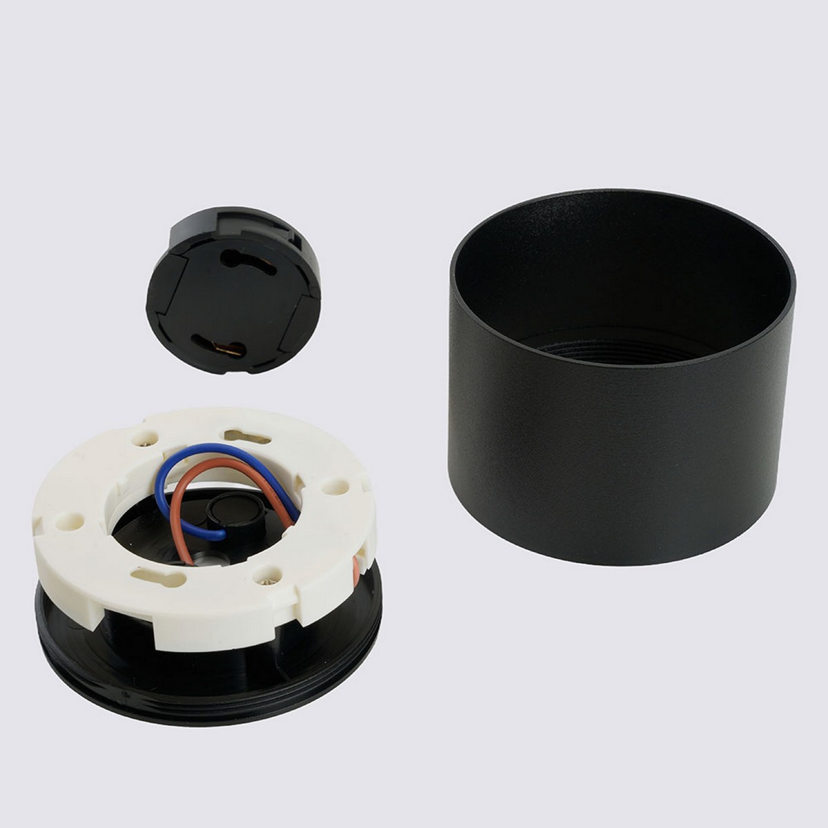 Трековые светодиодные светильники Светильник Feron AL134 трековый GX53 черный 51123 