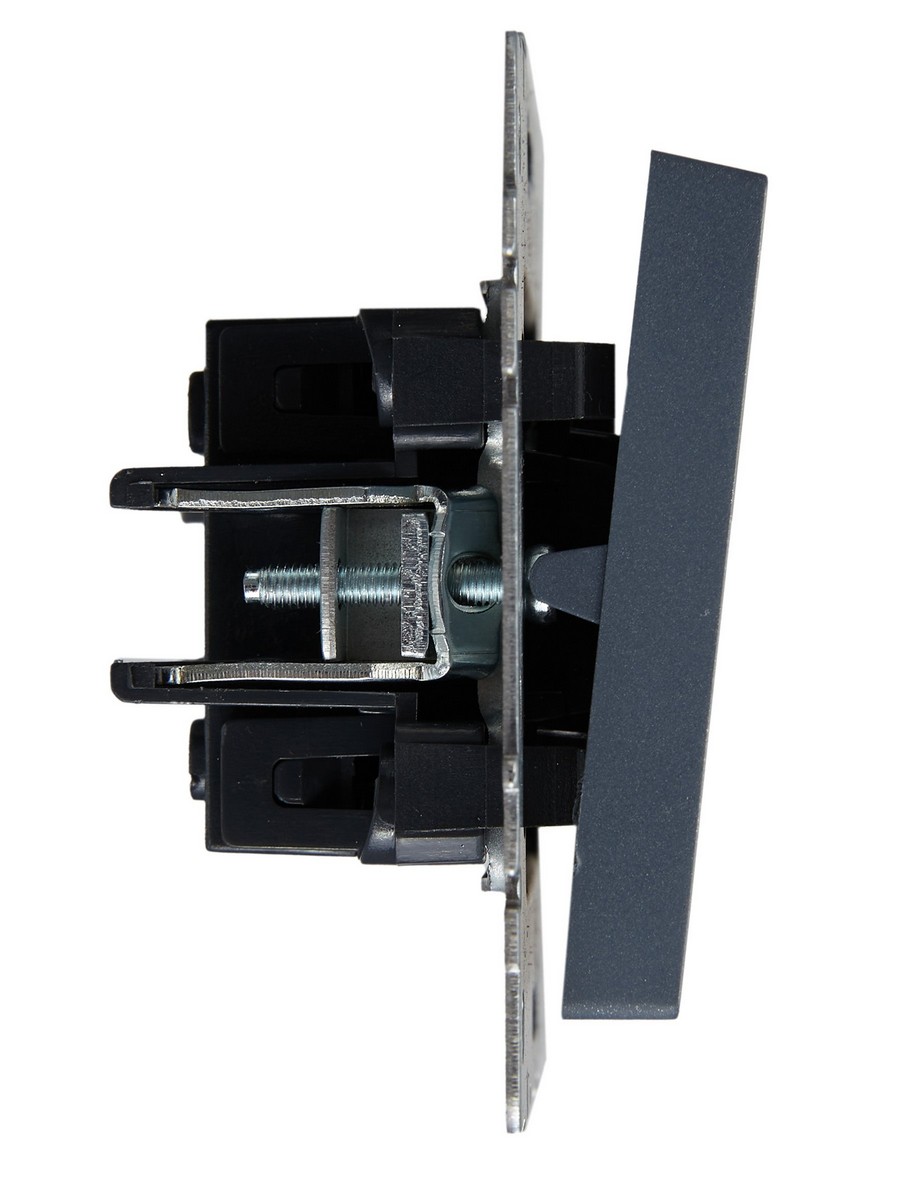 IEK Brite Маренго Выключатель IEK BRITE жалюзи 10А ВС10-1-5-БрМ маренго BR-V15-0-10-K35