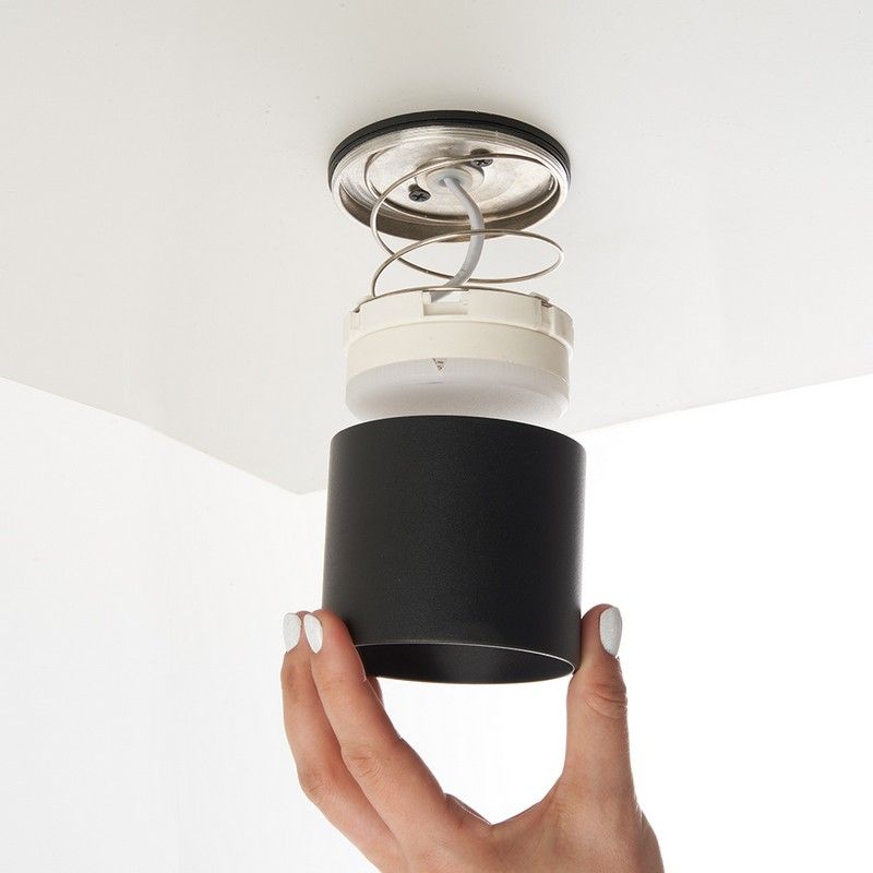 Светильники споты светодиодные Светильник спот потолочный Feron HL363 черный 12W 41999 