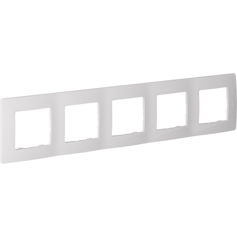 Рамка Legrand Etika белый 5-ая 672505