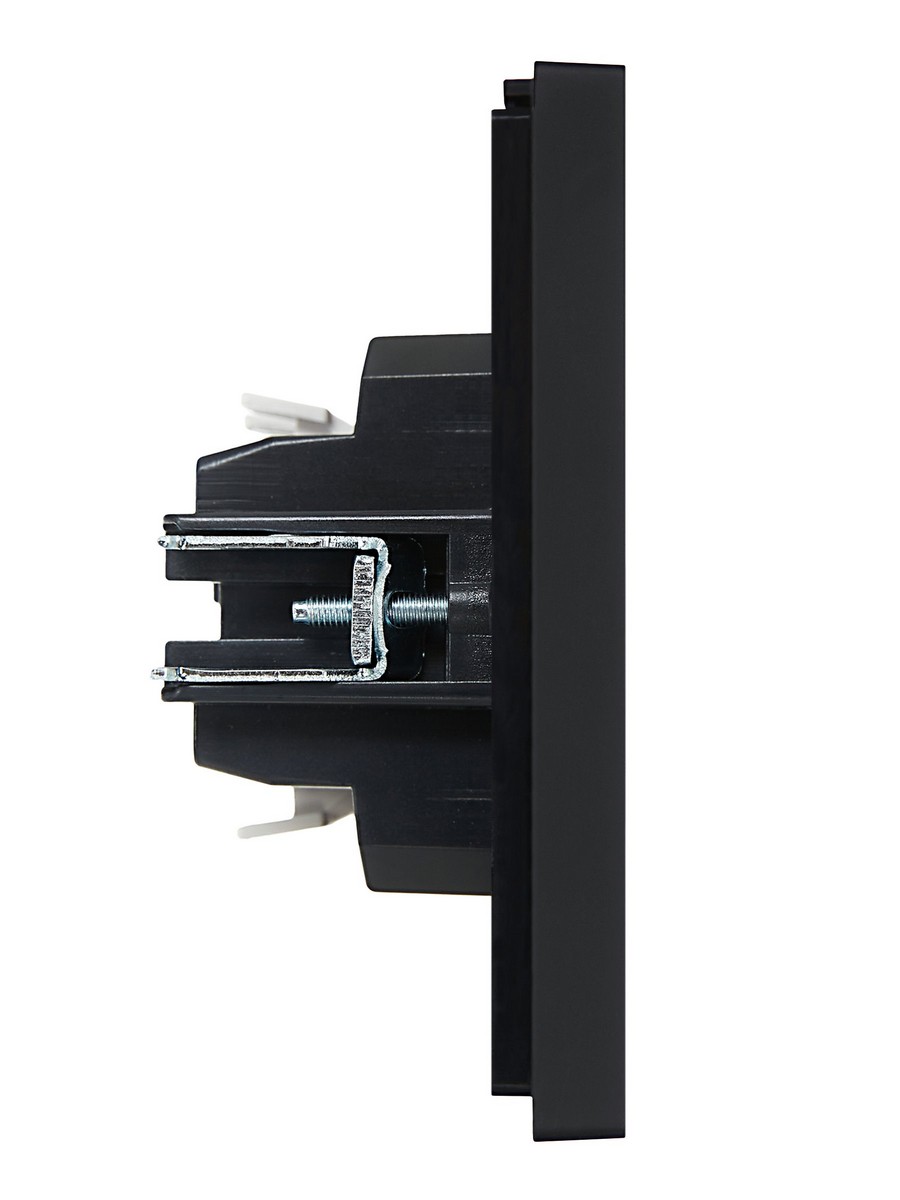 IEK FORTE&PIANO Черный Выключатель IEK FORTE&PIANO Черный 1-кл проходной 10А FP103