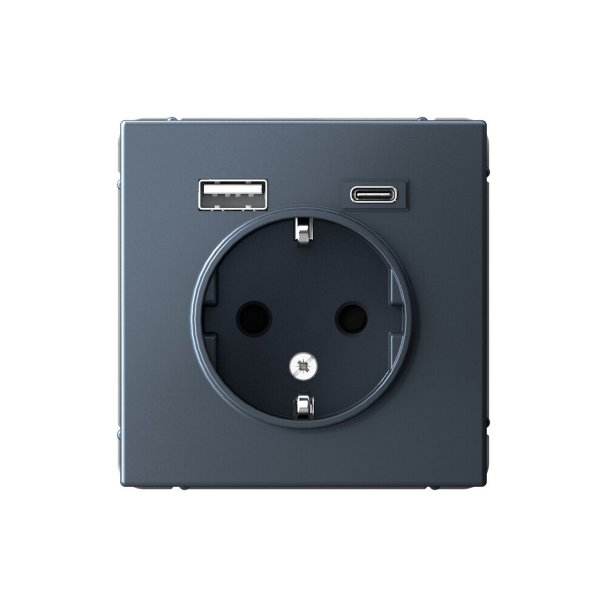 Розетка Systeme Electric ArtGallery Грифель 16А с 2 USB A+C 5В4А/30А 5В/15А GAL000732