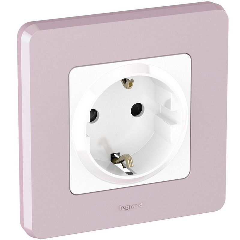 Legrand Inspiria Рамки Рамка Legrand INSPIRIA Розовый 1 пост 673934