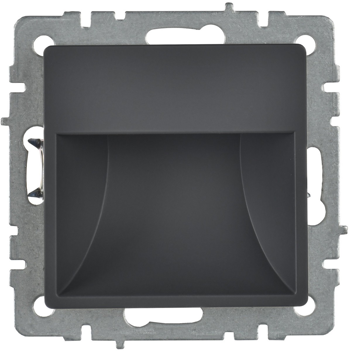 Подсветка IEK BRITE LED встраиваемая ПЛ20-БрГ графит BR-FL20-K53