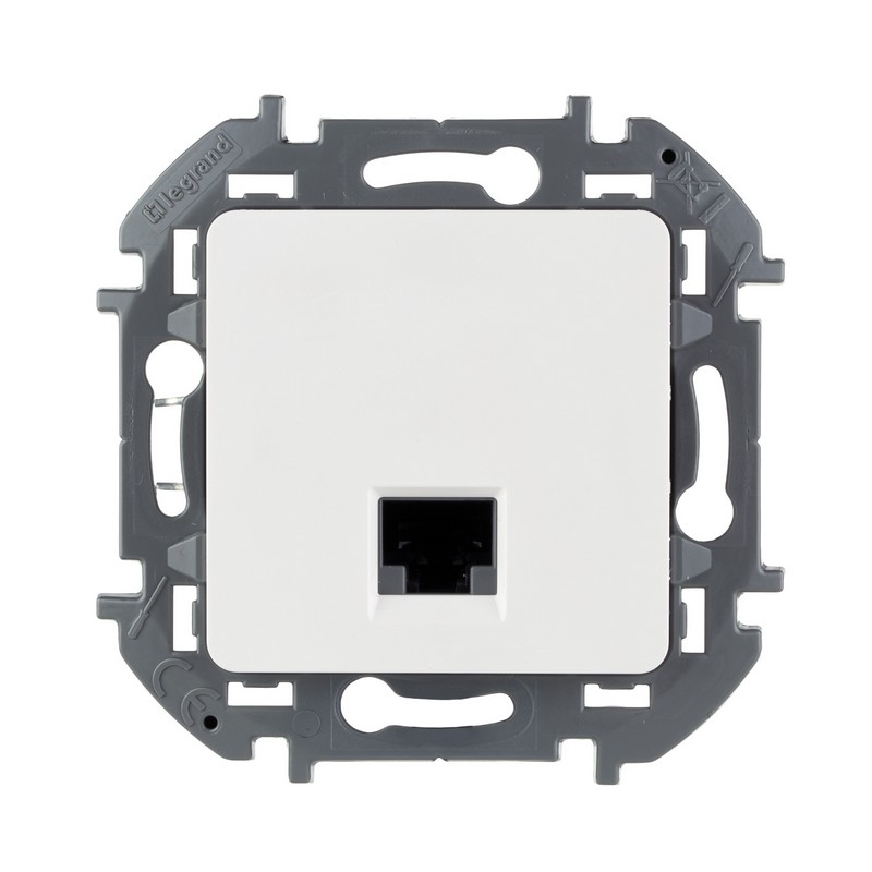 Розетка информационная Legrand INSPIRIA Белый RJ45 кат.5е - UTP 673825