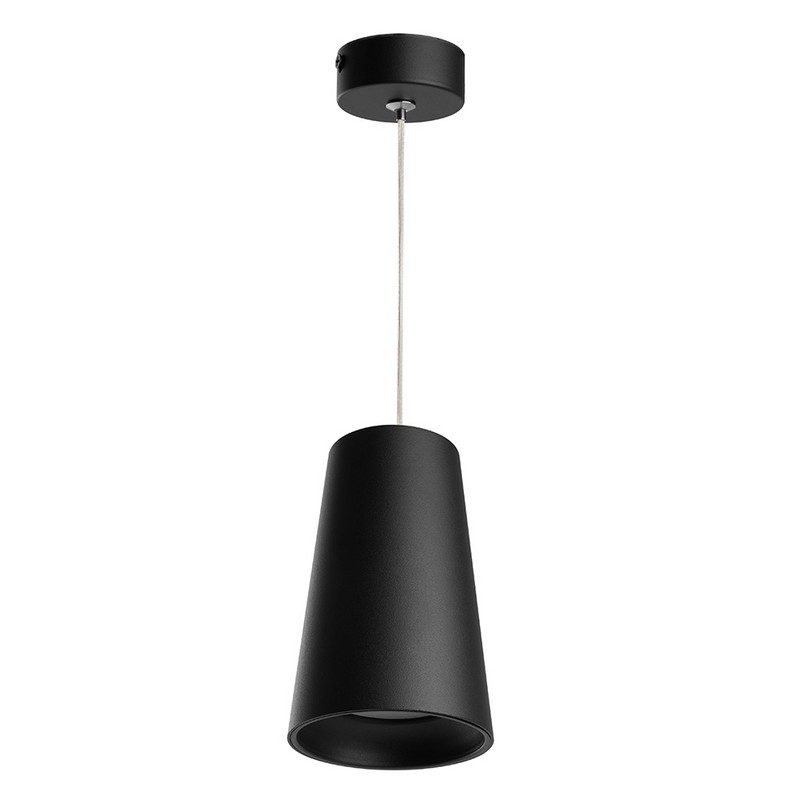 Светильник подвесной Feron ML1838 Barrel BELL levitation MR16 черный 48421