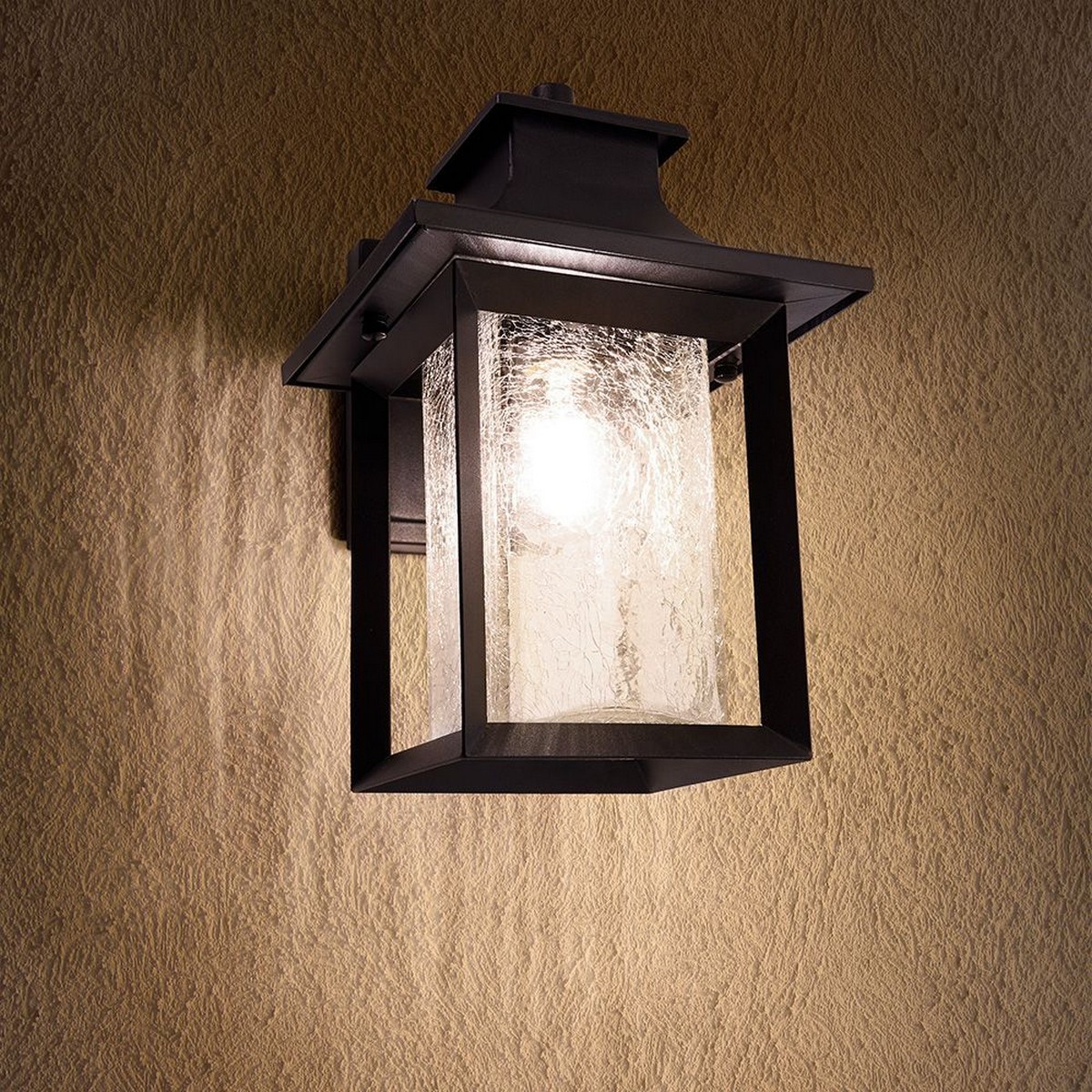 Уличные настенные светильники Светильник садово-парковый Feron PL550 на стену вниз  60W E27 230V черный 11891 