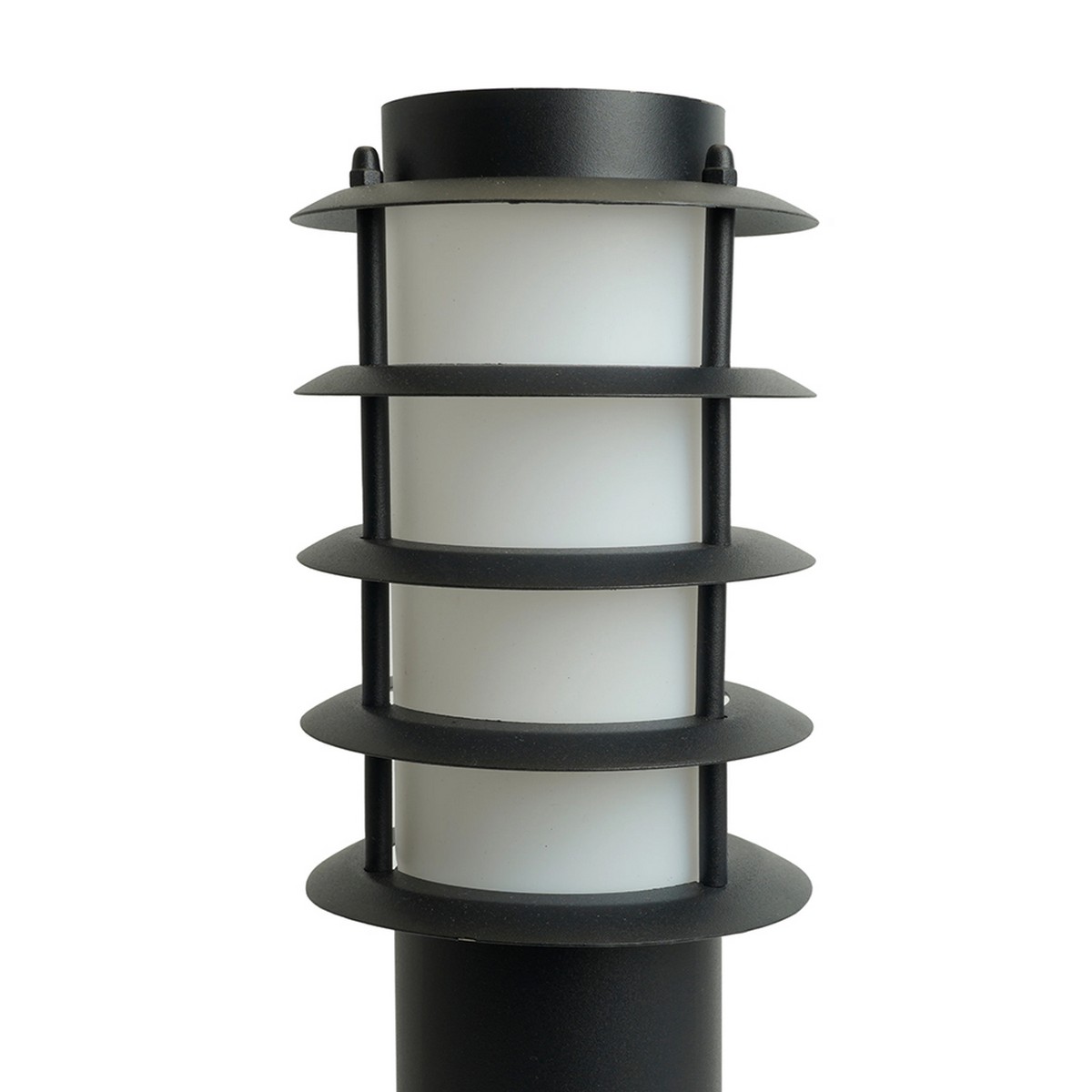 Уличные светильники столб Светильник садово-парковый Feron DH047-1100 Техно столб 18W E27 черный 51529 