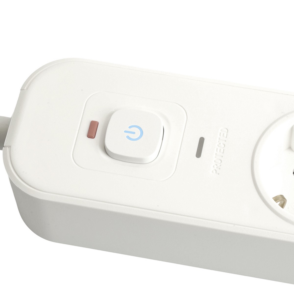 Сетевой фильтр 5-местный с/з STEKKER 3x1мм2 3 м 250В 16А 2 USB-A+2 Type-C 3 серия Nova белый 50103