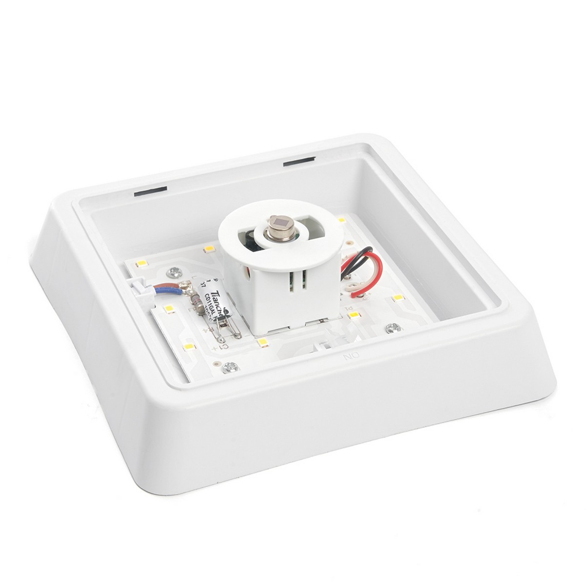 Светодиодные светильники ЖКХ Светильник светодиодный Feron AL3023 с ИК-датчиком 10W 6500K IP20 белый 41799 