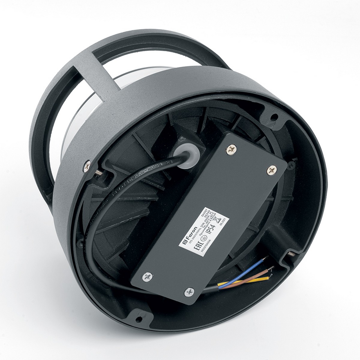 Уличные настенные светильники Светильник уличный светодиодный Feron DH107 12W 720Lm 4000K черный 06349 