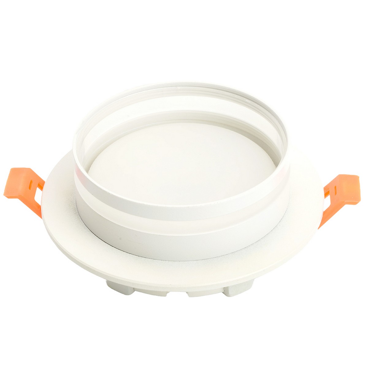 Встраиваемые светодиодные светильники Светильник встраиваемый Feron DL502 LUNA потолочный GX53 белый круг 51089 