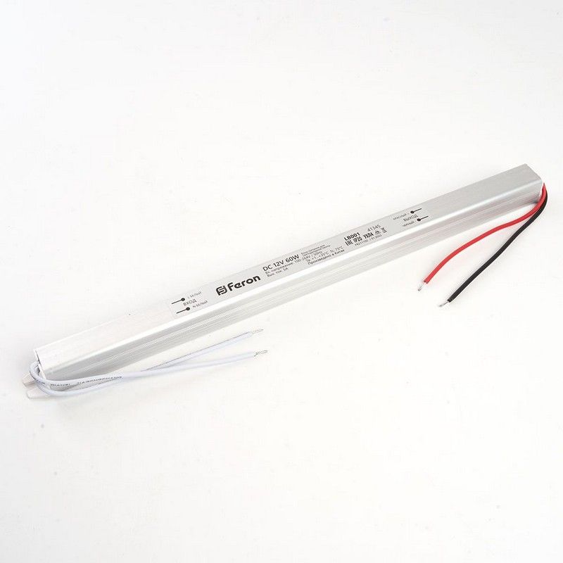 Блоки питания для светодиодной ленты Трансформатор Feron для светодиодной ленты 72W 12V (драйвер) LB001 48015 