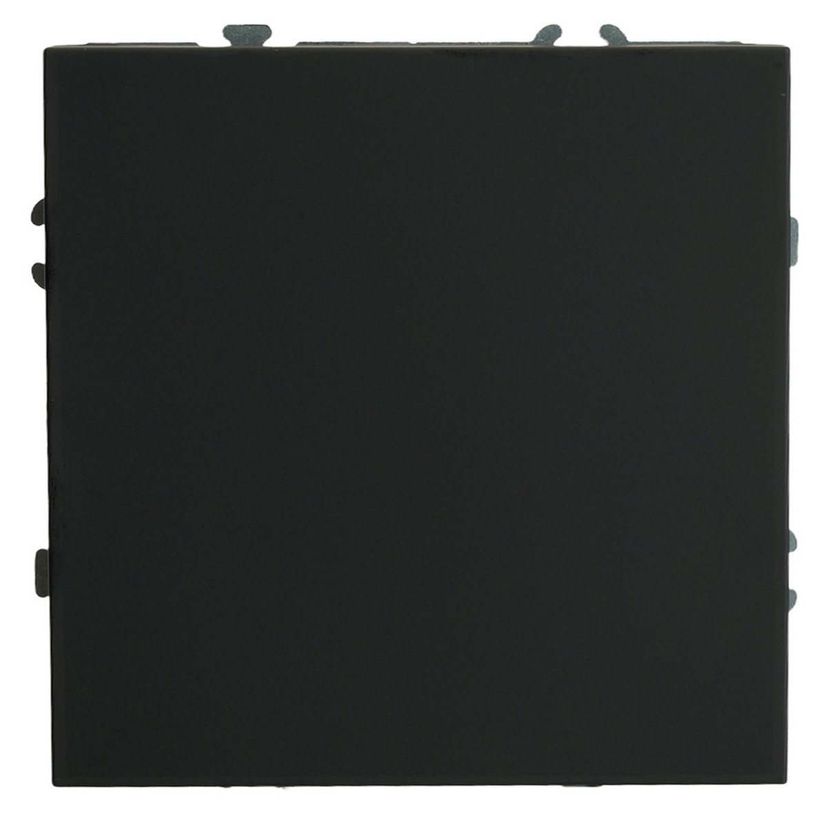 Эмили - Розетки и выключатели Stekker Заглушка STEKKER Эмили RST00-5116-05 черный уголь soft touch  49857