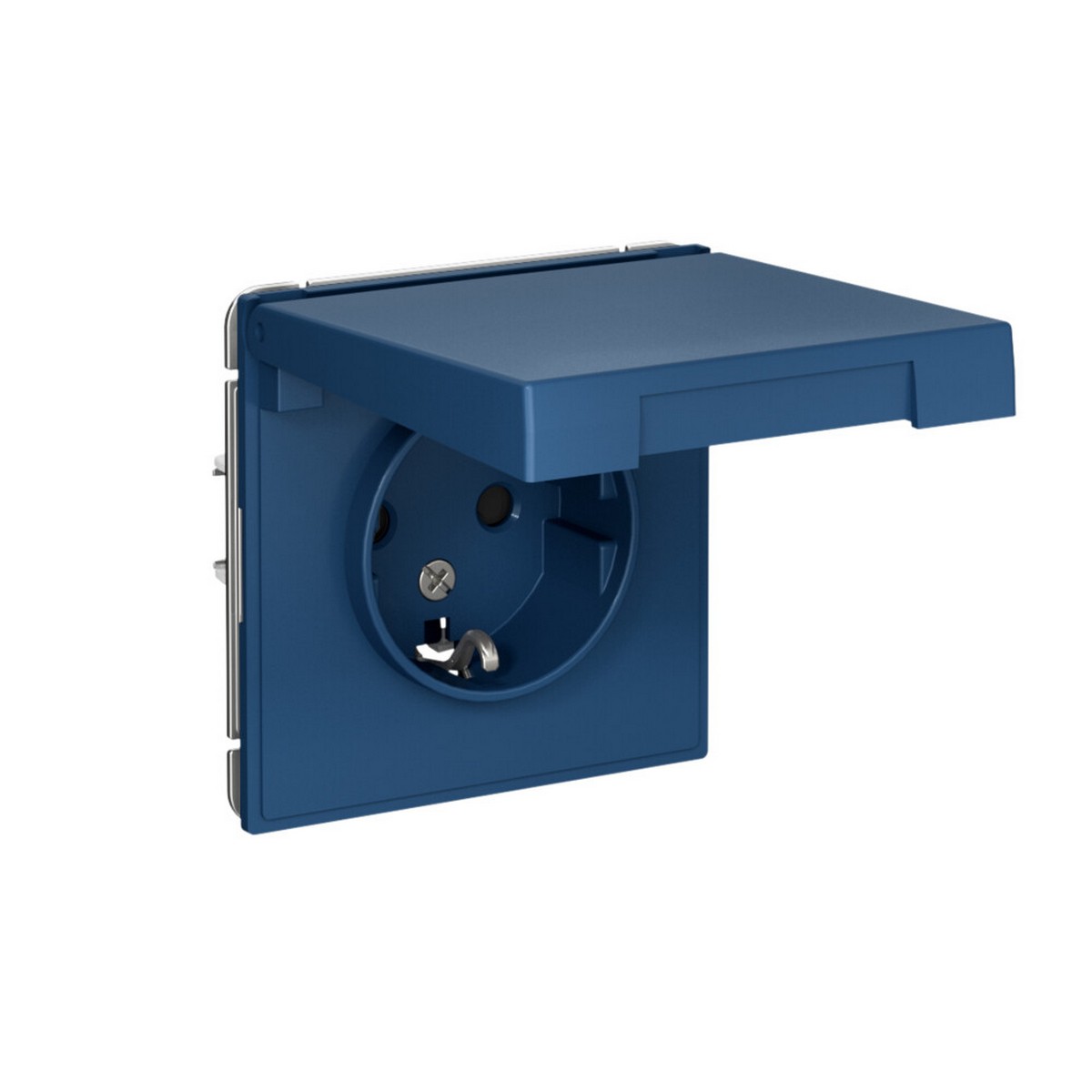 ArtGallery Аквамарин Розетка Systeme Electric ArtGallery Аквамарин с заземл. со шторк. с крышкой 16А IP20 GAL001146