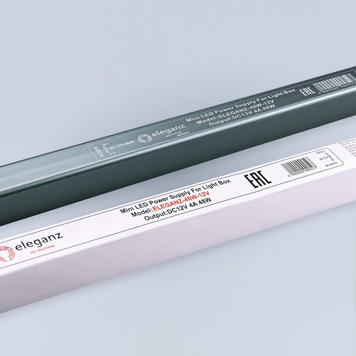 Блоки питания для светодиодной ленты Блок питания для светодиодной ленты Eleganz 12V 48W IP20 карандаш узкий 1102 