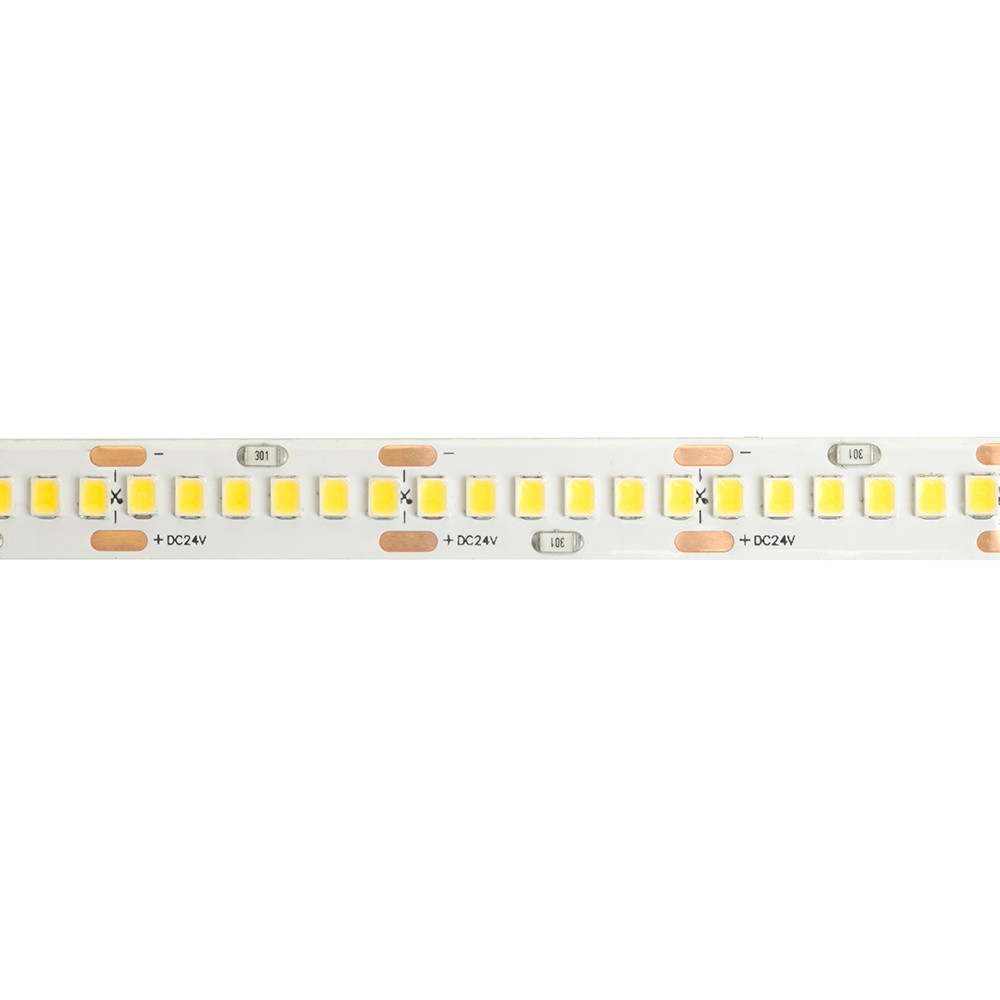 Светодиодная лента белая теплая Лента светодиодная Feron LS503 240SMD(2835)/м 22Вт/м  24V 3000К IP20 5 метров 48829 