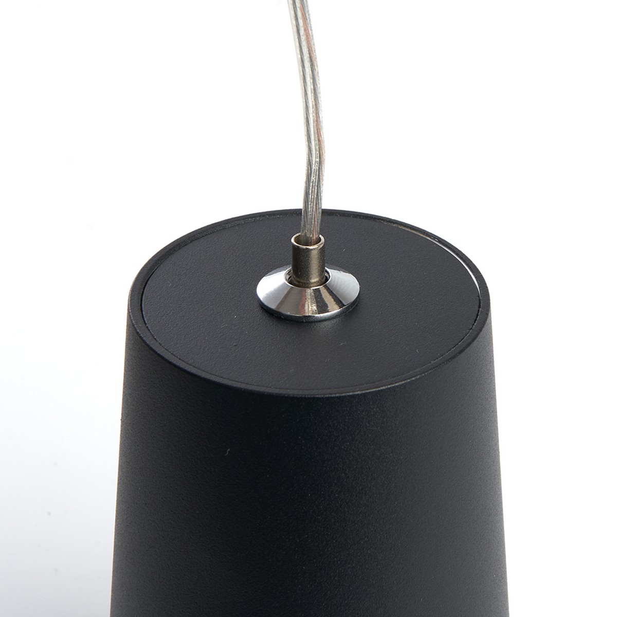 Светильник подвесной Feron ML1838 Barrel BELL levitation MR16 черный 48421