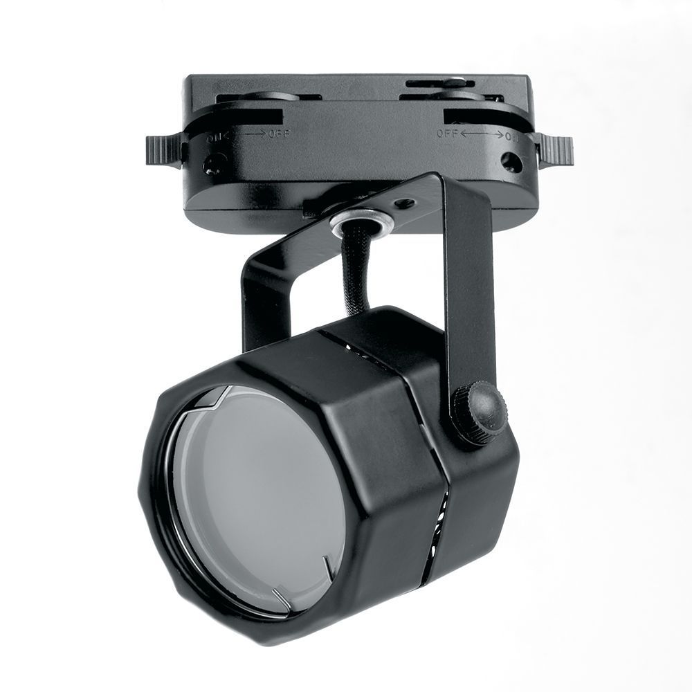 Трековые светодиодные светильники Светильник Feron AL192 трековый на шинопровод под лампу GU10 черный 41594 