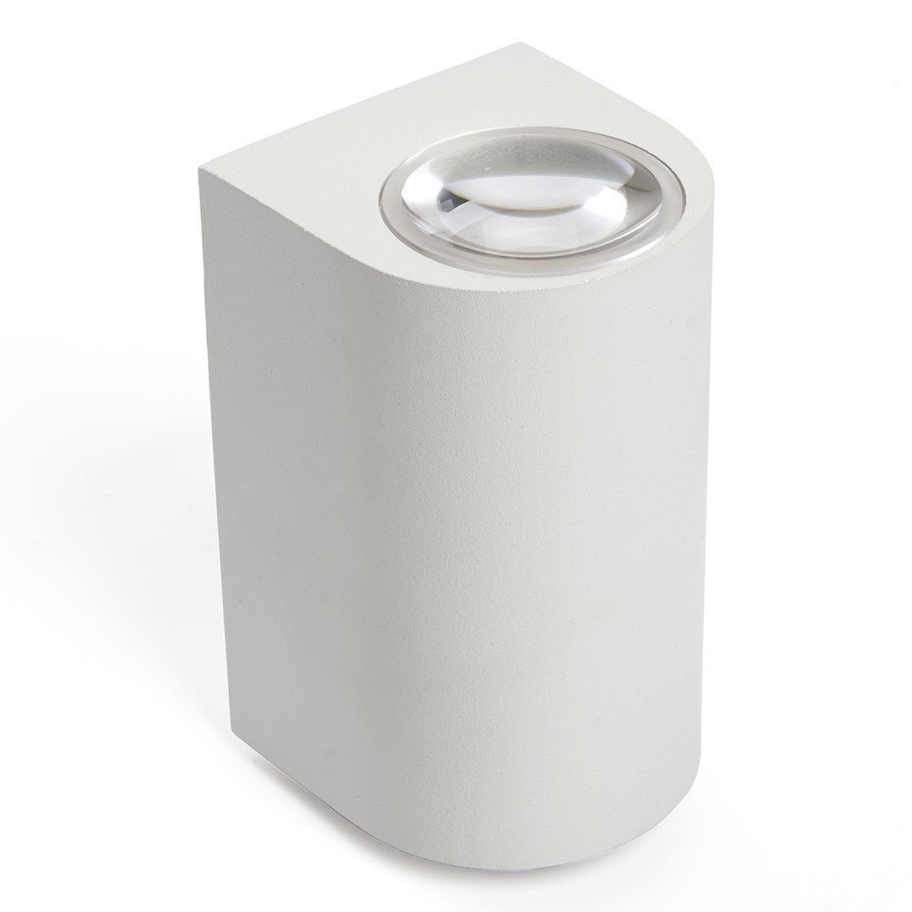 Уличные настенные светильники Светильник уличный светодиодный Feron DH053 2*5W 800Lm 3000K белый 48479 