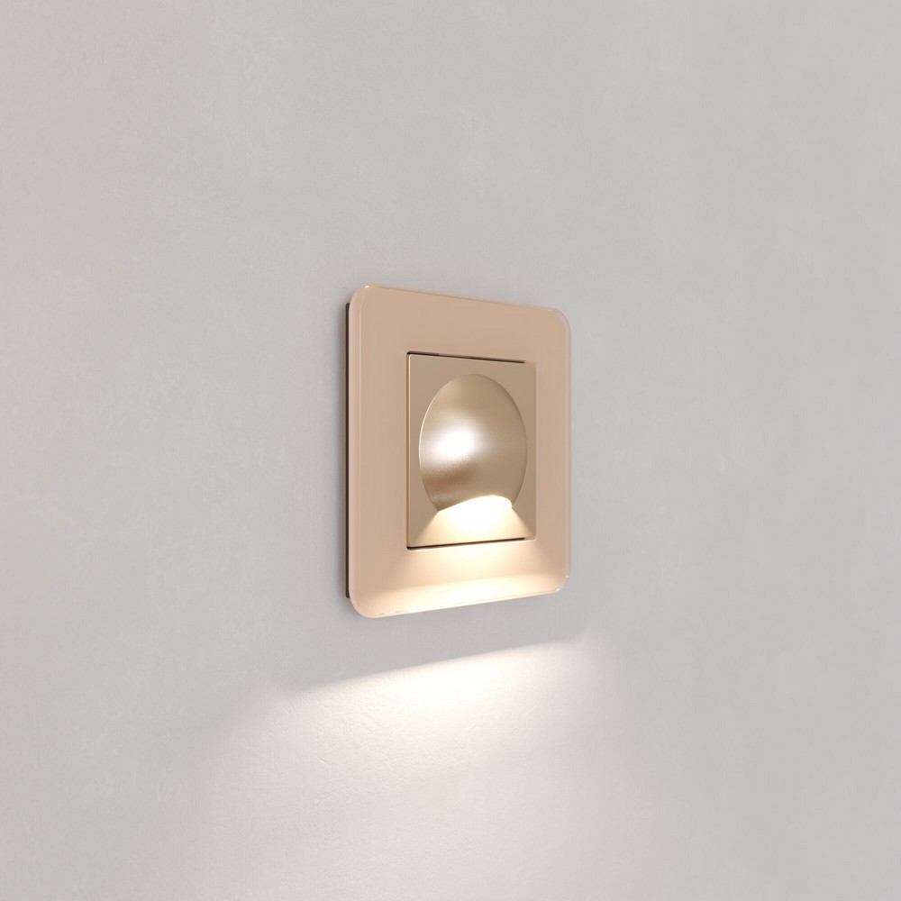 Встраиваемая LED подсветка Werkel МУН (шампань) W11544110
