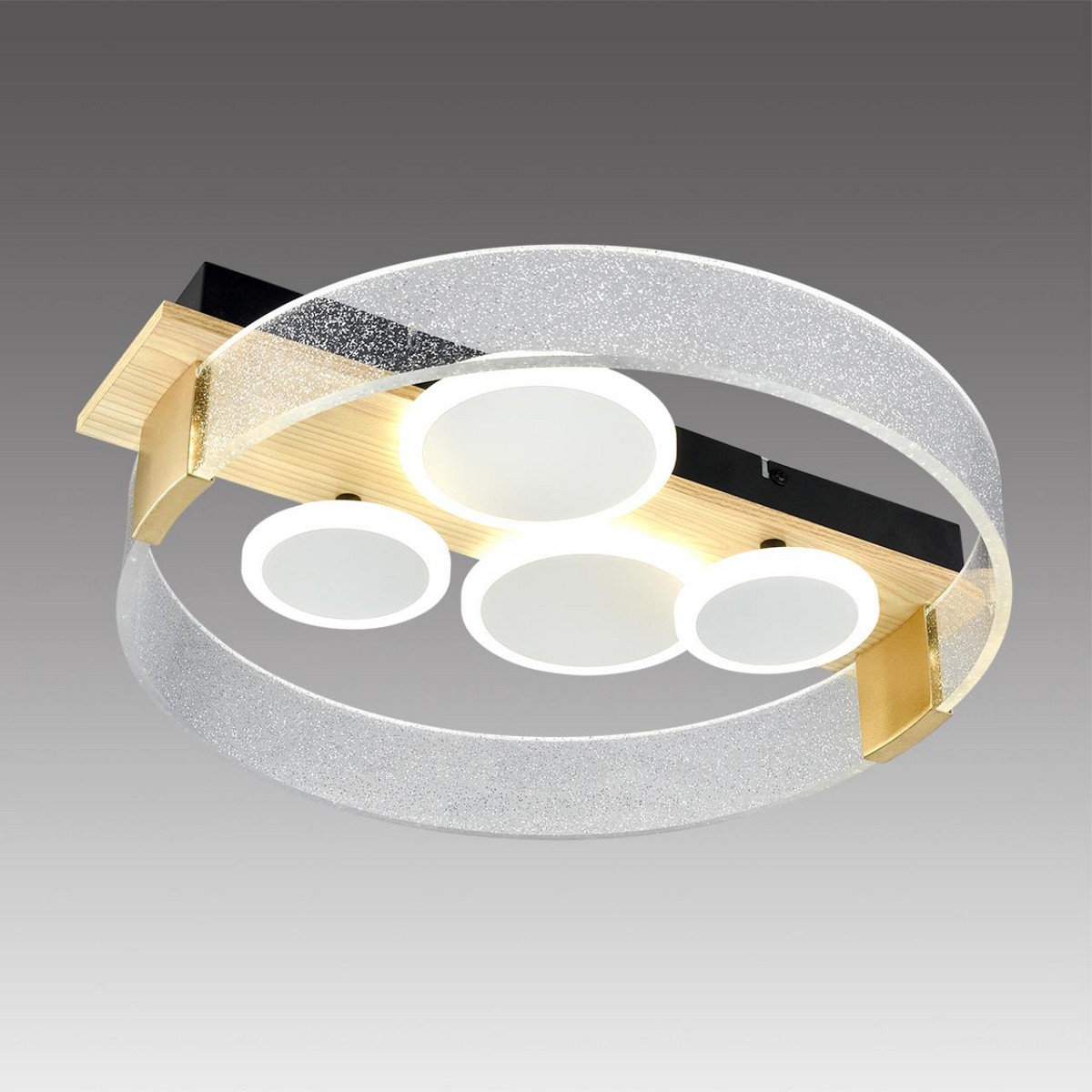 Управляемые светодиодные светильники и люстры Потолочный светильник СОНЕКС 7742/40L SPOTS 