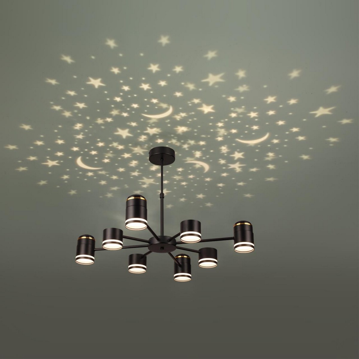 Люстры Люстра потолочная LUMION 8234/8C VIRSAVA 