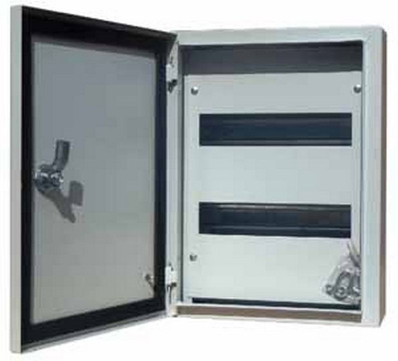 Корпус металлический Dekraft ЩРН-24 400х300х120 24 мод. IP54 30251DEK