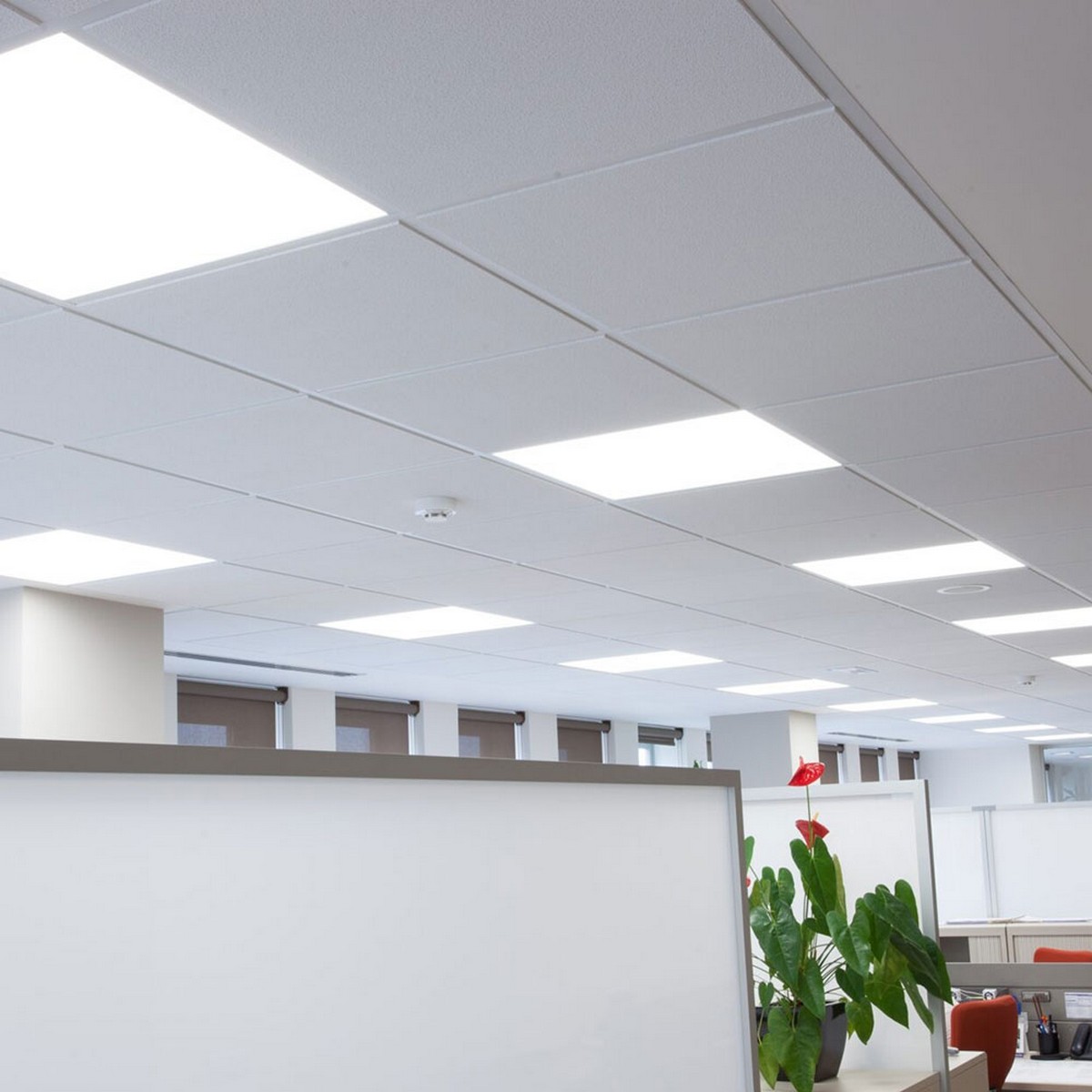 Светодиодные светильники армстронг 600*600 Светодиодная панель Feron AL2117 встраиваемая 40W 6500K с 3D эффектом белый 48522 