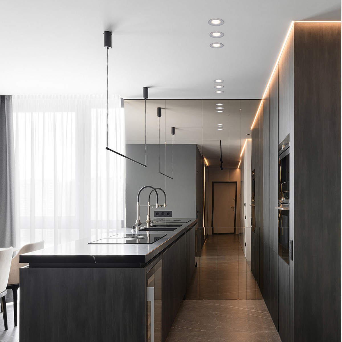 Встраиваемые светодиодные светильники Светильник встраиваемый Feron DL8270 MR16 прозрачный белый 51151 