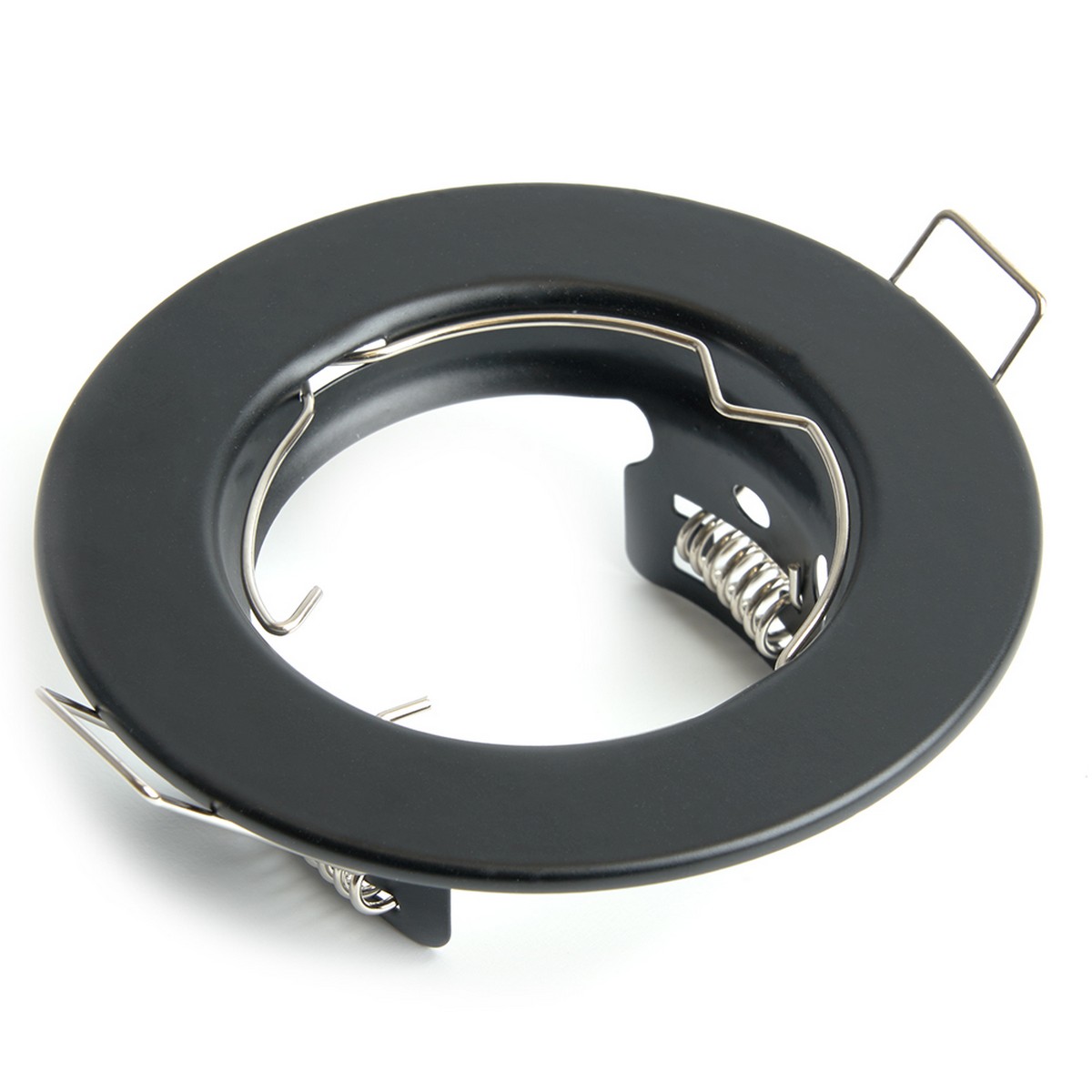 Встраиваемые светодиодные светильники Светильник потолочный встраиваемый Feron DL10 MR16 50W G5.3 черный матовый 48464 