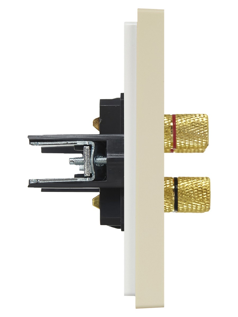 IEK FORTE&PIANO Ваниль Аудиорозетка IEK FORTE&PIANO Ваниль 4-мест. FP439