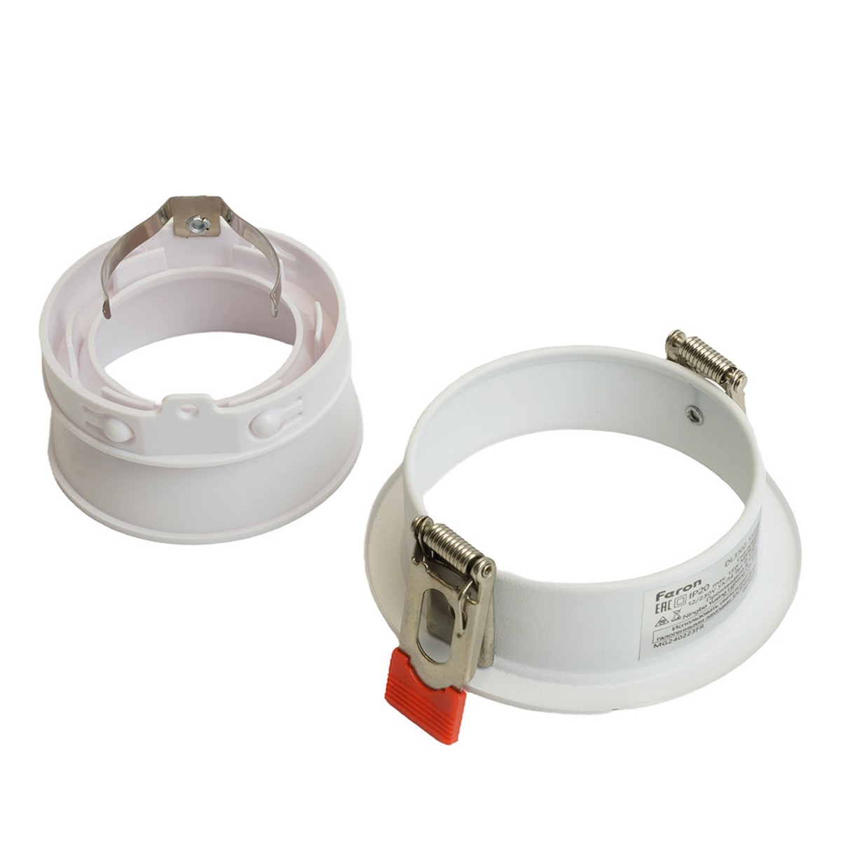 Встраиваемые светодиодные светильники Светильник встраиваемый Feron DL3102 MR16 G5.3 белый 51398 