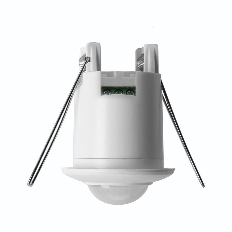 Датчик движения и освещенности Feron SEN50 800W DD=6m IP20 белый 22066