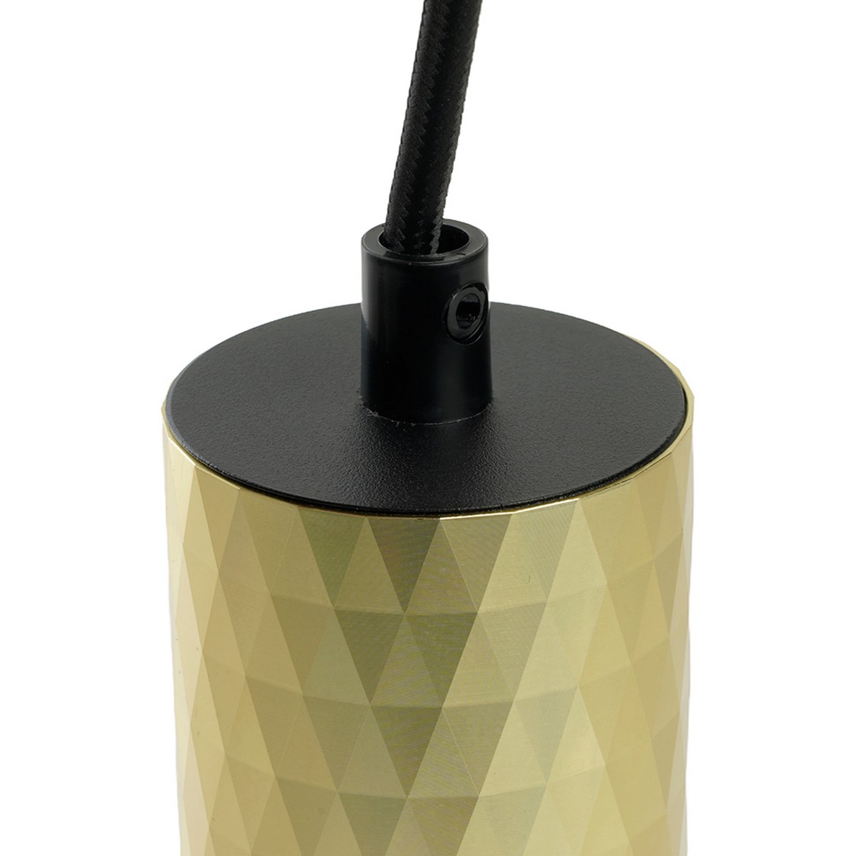 Подвесные светодиодные светильники Светильник подвесной Feron ML1888 Barrel PRISM levitation MR16 35W 230V чёрный золото 48669 