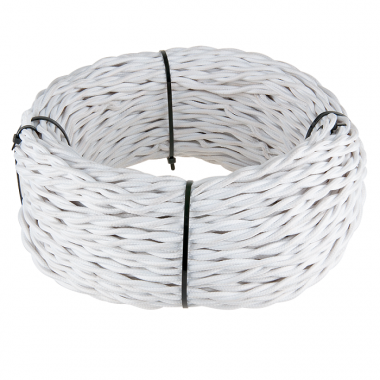 Кабель, Провод, Гофра, Кабель-канал Витой ретро провод (кабель) 