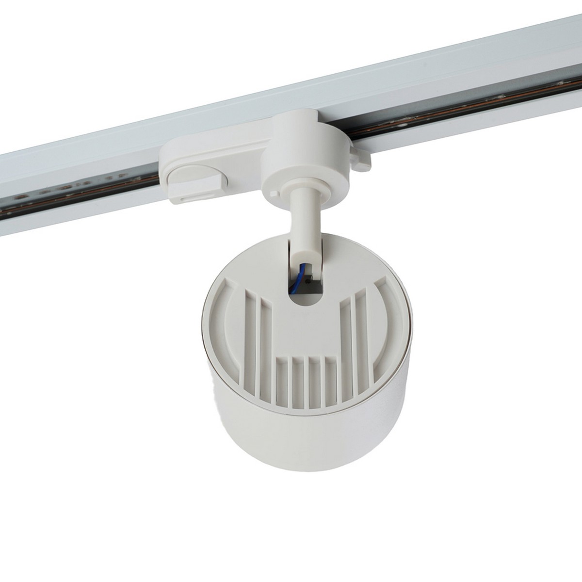 Трековые светодиодные светильники Светодиодный светильник Feron AL138 трековый 12W 4000K 110 градусов белый 51179 