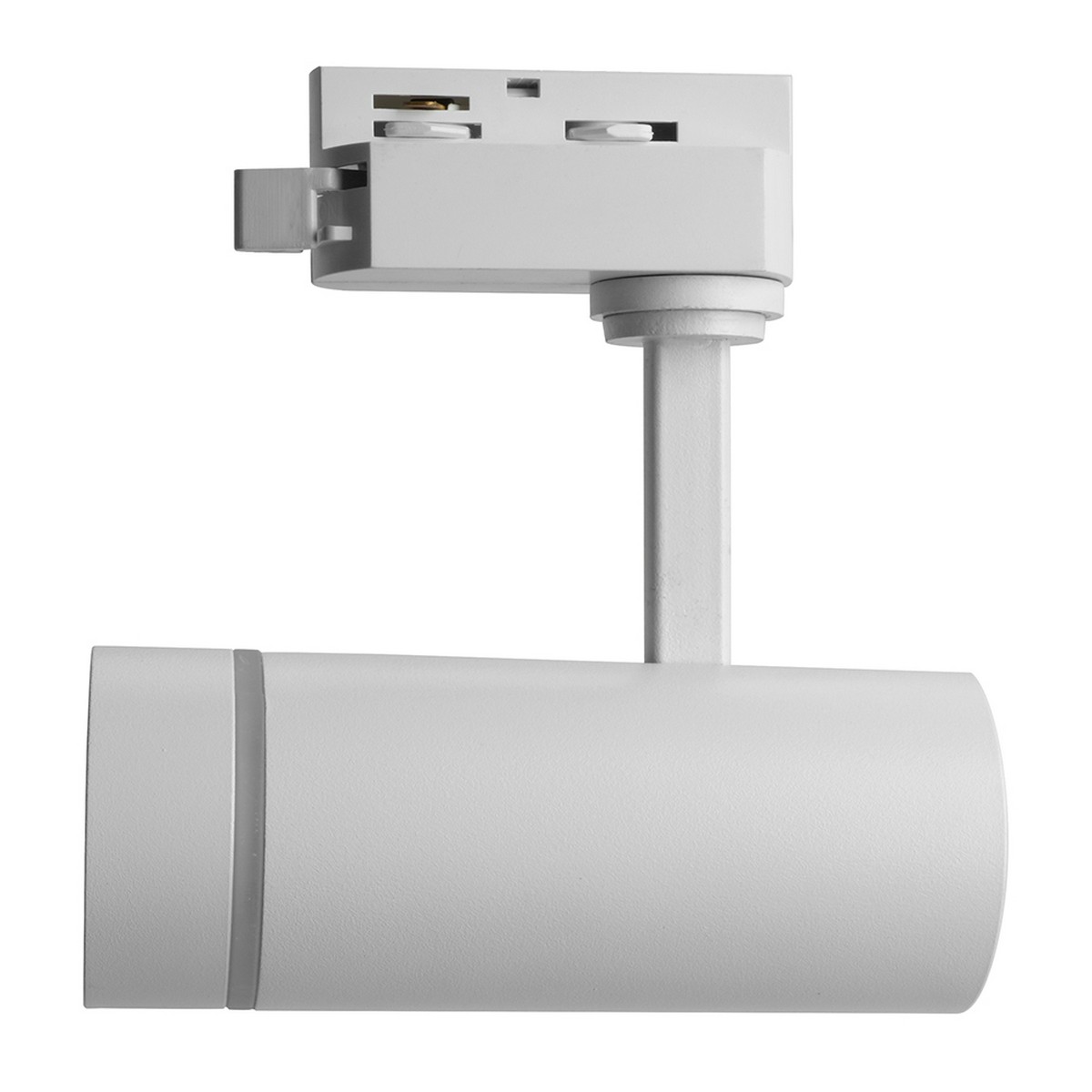 Трековые светодиодные светильники Светодиодный светильник Feron AL106 трековый на шинопровод 12W 4000K 80 градусов белый 32444 