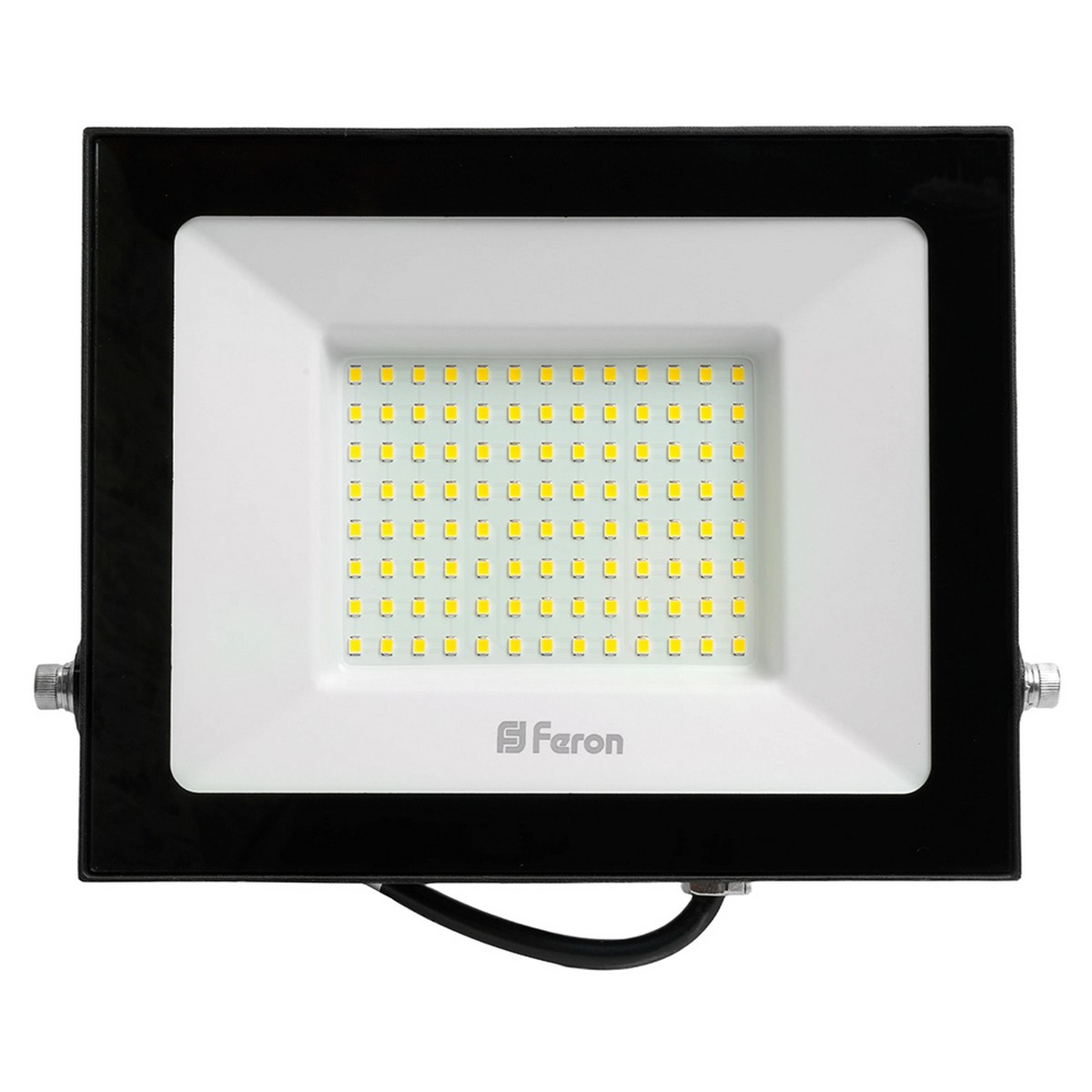 Светодиодный прожектор Feron LL-922 IP65 100W Черный 4000K 48108