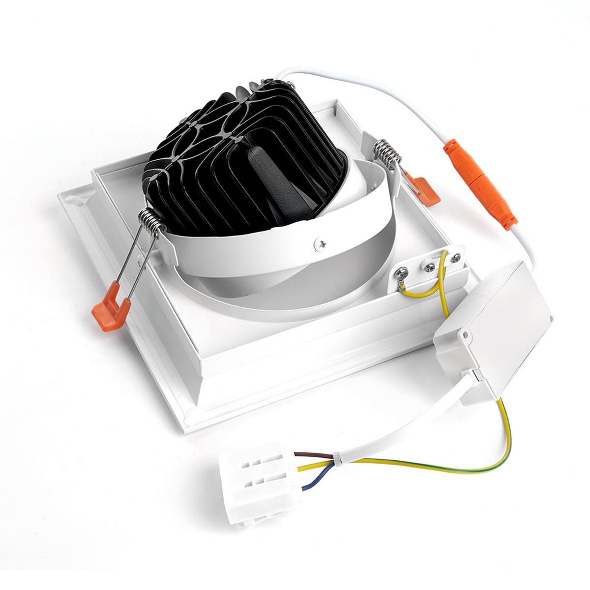 Встраиваемые светодиодные светильники Встраиваемый светодиодный светильник Feron AL201 карданный 20W 4000К белый 29776 