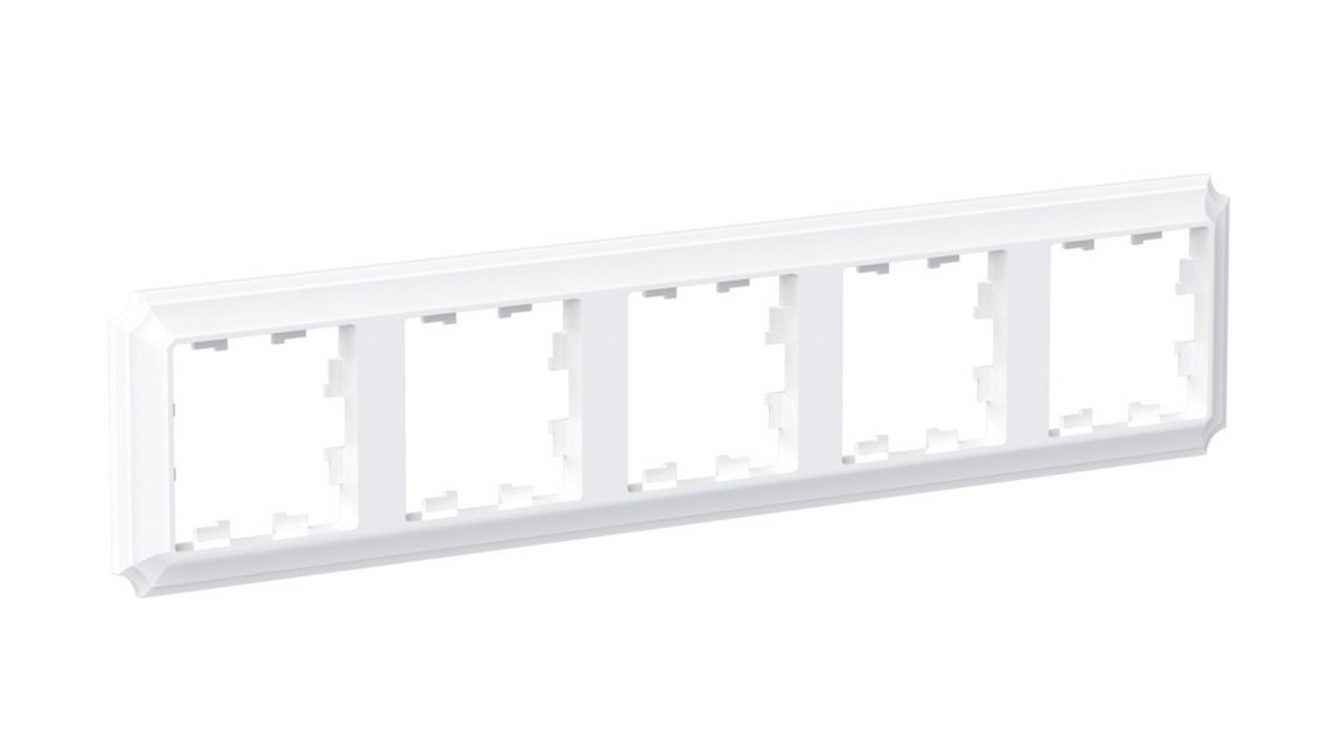 AtlasDesign Рамки Antique Рамка Systeme Electric AtlasDesign Antique Белый 5-ая, универсальная ATN100105