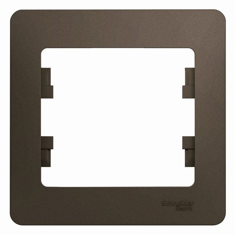 Glossa Шоколад Рамка Systeme Electric Glossa Шоколад 1-я GSL000801