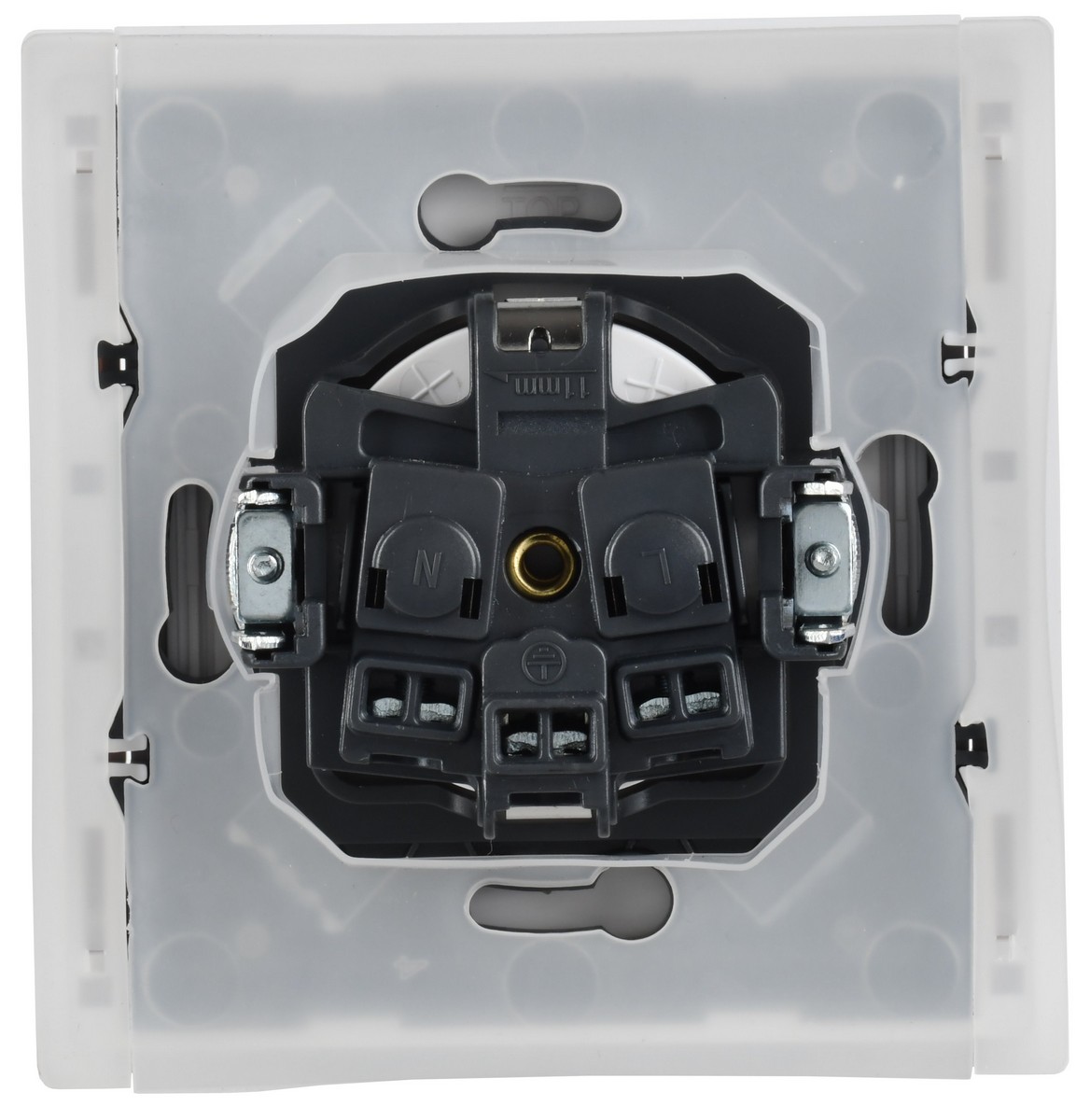 IEK FORTE&PIANO Ваниль Розетка IEK FORTE&PIANO Ваниль с/з со шт с крышкой винтовое крепление 16А IP44 FP421