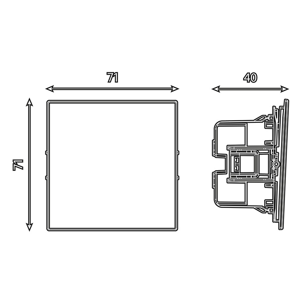 Мия - Розетки и выключатели Stekker Выключатель 1-клавишный STEKKER Мия RSW10-3103-05 черный бархат 50442
