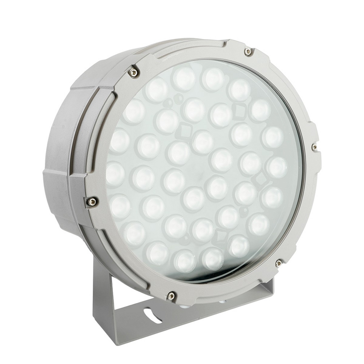 Светодиодные ландшафтные светильники Светодиодный светильник ландшафтно-архитектурный Feron LL-899  DC24V 96W RGBW IP65 52107 